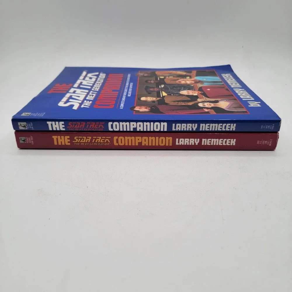 Larry Nemecek Star Trek The Next Generation Companion Paperback Set‎